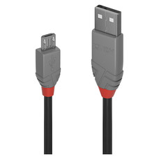 Lindy 36735 cable USB USB 2.0 5 m USB A Micro-USB B Negro, Gris (Espera 4 dias)-1052 Lindy 36735 cable USB USB 2.0 5 m USB A Micro-USB B Negro, Gris (Espera 4 dias)