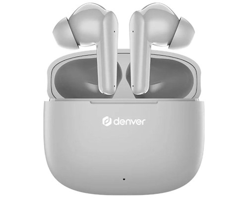 AURICULARES BLUETOOTH DENVER TWE48GR INALAMBRICOS GRIS-1421 AURICULARES BLUETOOTH DENVER TWE48GR INALAMBRICOS GRIS