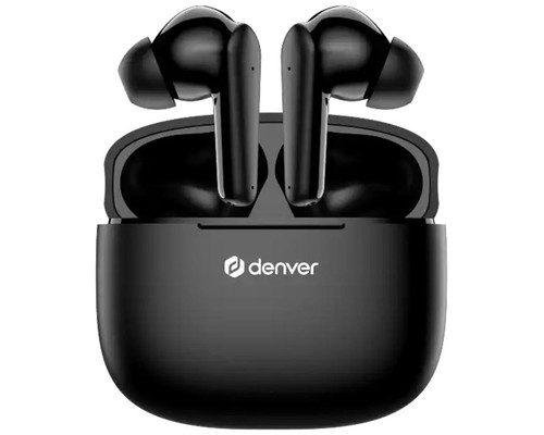 AURICULARES BLUETOOTH DENVER TWE-48B INALAMBRICOS NEGROS
