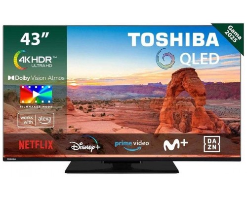 TV TOSHIBA 43" 43QV3463DG UHD QLED SMART TV PEANA