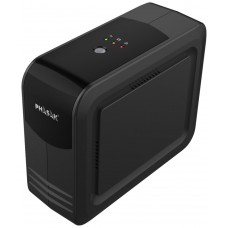 Con tres tomas Schuko, proteccion RJ45 y USB HID se
