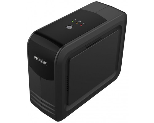Con tres tomas Schuko, proteccion RJ45 y USB HID se