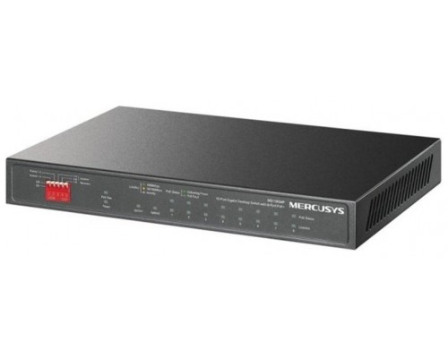 SWITCH POE+ NO GESTIONABLE MERCUSYS MS110GMP 10P