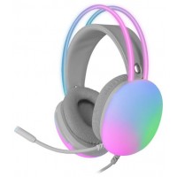 AURICULAR MHGLOW PC/PS4/PS5/XBOX BLANCO MARS GAMING (Espera 4 dias)