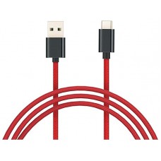 CABLE XIAOMI MI BRAIDED USB TYPE-C 100CM RED (Espera 4 dias)