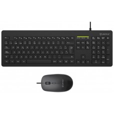 TECLADO UNYKA USB  KIT T+R MK211 PRO Slim ULTRADELGADO