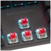 Mars Gaming MK422 Negro Teclado Gaming RGB Switch Mecánico Azul Idioma Portugués (Espera 4 dias)