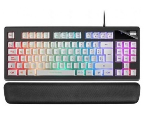 TECLADO H-MECANICO COMPACTO TKL MARS GAMING MKAXES