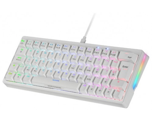 TECLADO MARS GAMING COMPACTO MKMINIPROWBRES HOT-SWAP