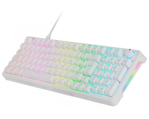Mars Gaming Teclado MKPROWBES BlueSwitch RGB White