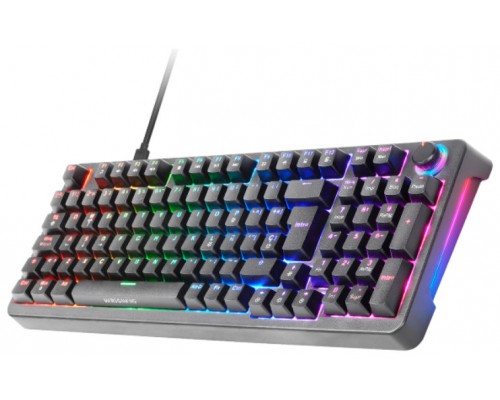 Mars Gaming Tecl. MKPROYES Silent Switch RGB Negro