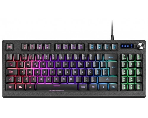 TECLADO H-MECANICO COMPACTO TKL MARS GAMING MKREVO