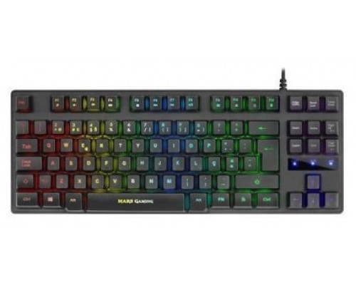 TECLADO H-MECANICO COMPACTO TKL MARS GAMING MKTKL