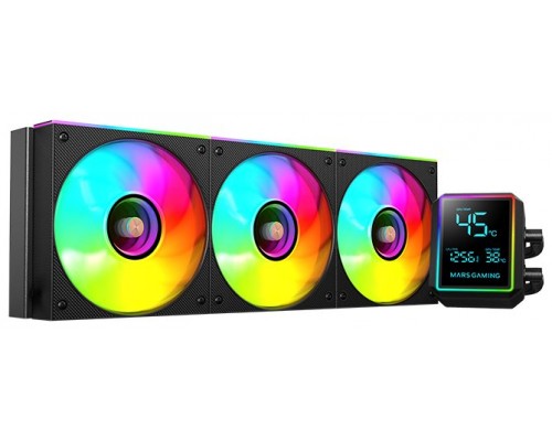 REFRIGERACION LIQUIDA FRGB ML-LCD PRO 360 NEGRO MARS GAMING (Espera 4 dias)-2186 REFRIGERACION LIQUIDA FRGB ML-LCD PRO 360 NEGRO MARS GAMING (Espera 4 dias)