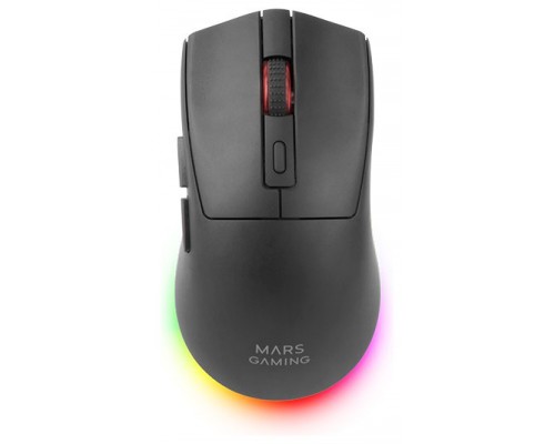 RATON OPTICO MMT3 RGB NEGRO MARS GAMING (Espera 4 dias)