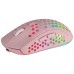 MOUSE MARS GAMING WIRELESS RGB MMW3 PINK USB 2.4G