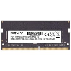SODIMM DDR4 8GB 3200MHz PNY Cl 22 1X8 1.2V