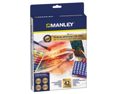 SET TECNICAS ARTISTICAS CON CERAS MANLEY MNC00110 (Espera 4 dias)