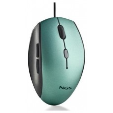 RATON OPTICO NGS MOTH ICE WIRED ERGONOMIC SILENT