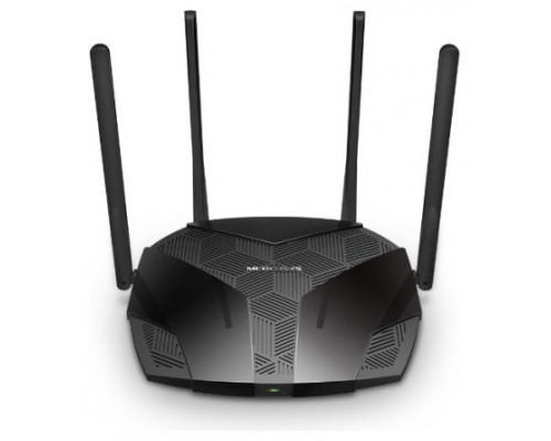 Mercusys MR80X router inalámbrico Gigabit Ethernet Doble banda (2,4 GHz / 5 GHz) Negro (Espera 4 dias)