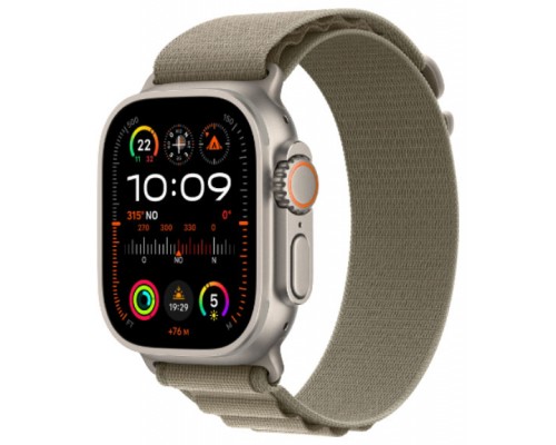 APPLE WATCH ULTRA 2 CAJA TITANIO GPS+CELL 49mm CORREA LOOP OLIVE ALPINE TALLA L (Espera 4 dias)