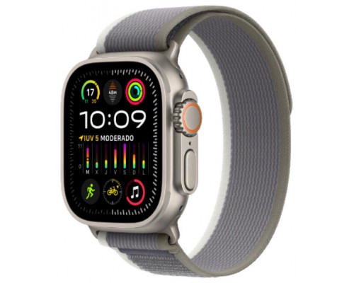 APPLE WATCH ULTRA 2 CAJA TITANIO GPS+CELL 49mm CORREA LOOP GREEN/GREY TRAIL M/L (Espera 4 dias)