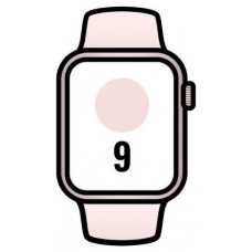 APPLE WATCH SERIES 9 CAJA ALUMINIO GPS+CELL 41mm CORREA DEPORTIVA LIGHT PINK S/M (Espera 4 dias)