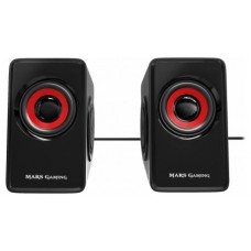 ALTAVOCES 2.0 MARS GAMING MS1 10W RMS VIBRO-SUBWOOFER