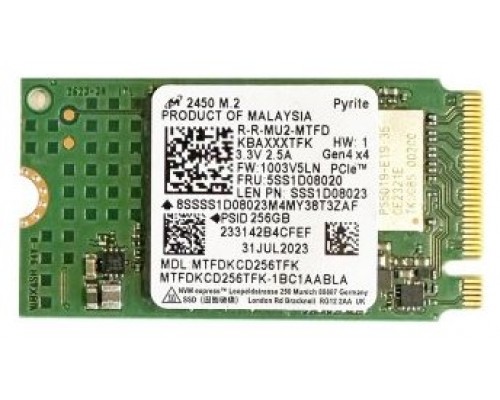 DISCO M.2 NVMe 256GB 2242 PCIe 3.0 "OEM"-1602 DISCO M.2 NVMe 256GB 2242 PCIe 3.0 "OEM"