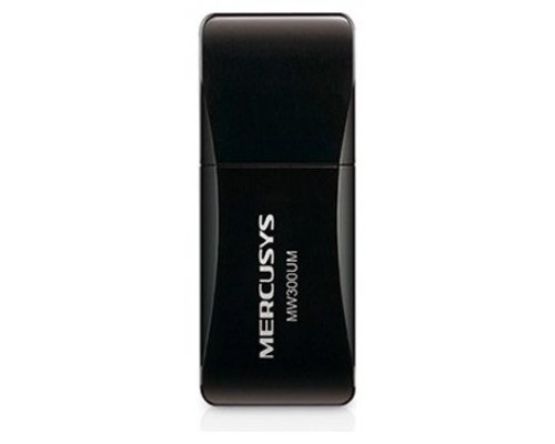 USB WIFI N MERCUSYS MW300UM WIRELESS N 300MBPS MINI