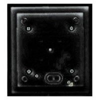 MOBOTIX SINGLE ON-WALL-HOUSING, BLACK  (P/N:MX-OPT-BOX-1-EXT-ON-BL) (Espera 4 dias)