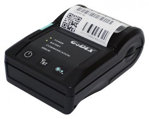 GODEX Impresora Etiquetas MX20. Impresora portatil de 2"  para tickets y etiquetas. Ancho de pap