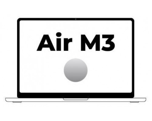MACBOOK AIR APPLE 13"" M3 10CORE GPU SILVER 16GB 512GB (Espera 4 dias)