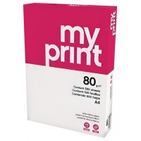 PAQUETE 500H PAPEL ECONOMY 80GR A4 MY PRINT CIE 136 MYP0800034 (Espera 4 dias)