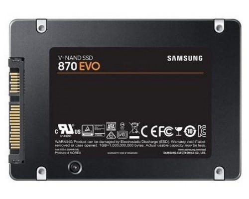 Samsung 870 EVO 250 GB Negro (Espera 4 dias)