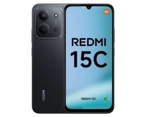 SMARTPHONE REDMI 15C (4+128GB) NEGRO XIAOMI (Espera 4 dias)