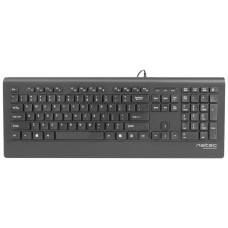 TECLADO NATEC BARRACUDA SLIM USB NEGRO