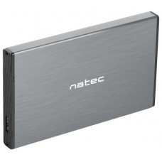 CAJA EXTERNA NATEC RHINO GO DISCO DURO 2,5" USB 3.0 SATA GRIS