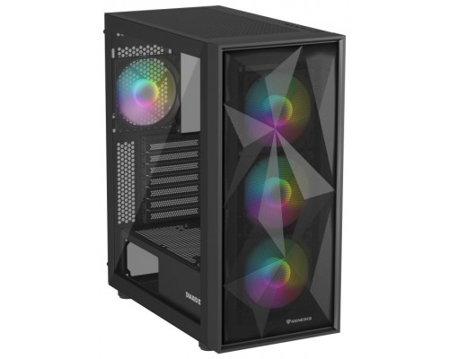 CAJA GAMING GENESIS DIAXID 605 ARGB ATX MEDIATORRE 1XUSB-C 2XUSB3.0 SIN PSU