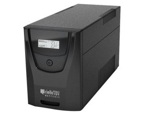 RIELLO SAI NETPOWER 1000 USB & SERIE DISPLAY 6 IEC INTERACTIVO