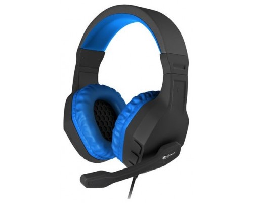 AURICULARES GAMING GENESIS ARGON 200 2.0 MINI JACK NEGRO-AZUL