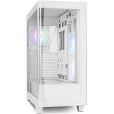 NOX Semitorre HUMMER ETHER Cristal Curvo Blanco-1217 NOX Semitorre HUMMER ETHER Cristal Curvo Blanco