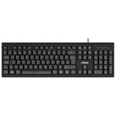 NILOX Kit Teclado+raton NXKME0011 Usb NEgro