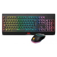 KROM KABALA  | Kit Teclado y Ratón Wireless RGB SP