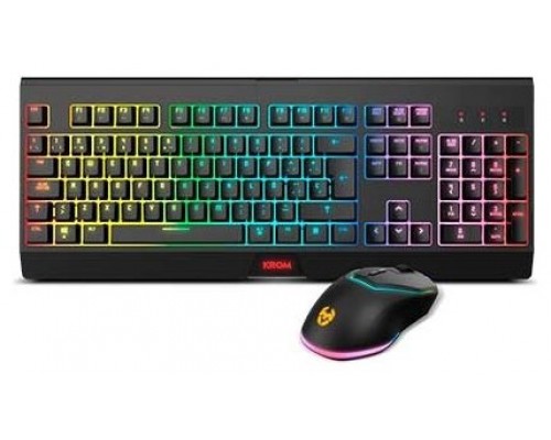 TECLADO+RATON KROM KABALA WIRELESS RGB GAMING