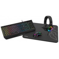 KROM KIT GAMING 4 en 1 KENYA. RGB (Espera 4 dias)