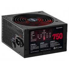 NOX NXS750 unidad de fuente de alimentación 750 W 20+4 pin ATX Negro, Rojo (Espera 4 dias)