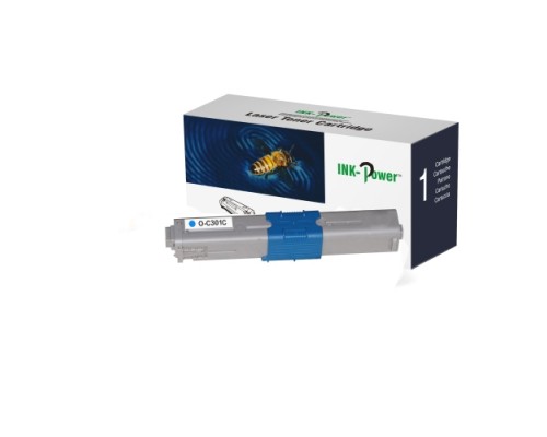 INK-POWER TONER COMP. OKI C301DN/C321DN/MC342DN CYAN