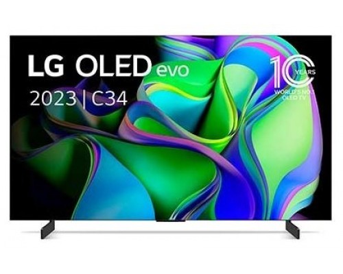 TELEVISIÃ“N OLED 48  LG OLED48C34LA SMART TV 4K 2023