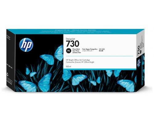 HP nº730 300-ml Photo Black Ink Crtg